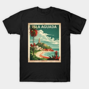 Isla Aguada Campeche Mexico Tourism Travel Vintage T-Shirt